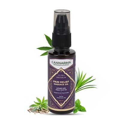 Cannarma Hemp Pain Relief Massage Oil