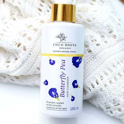 Cocoroots Organic - Blue Pea/Butterfly Pea Hair Cleanser