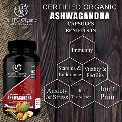 Ashwagandha Capsules - For Stress & Fatigue