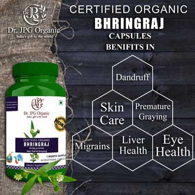 Bhringraj Capsules - For Hair Fall & Graying