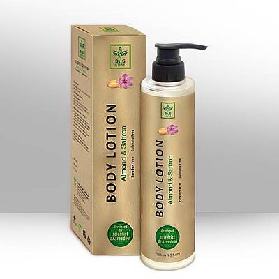SBM BODY LOTION - Almond & Saffron