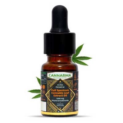 Cannarma Full Spectrum Hemp (Cannabis) Extract Oil 1200mg