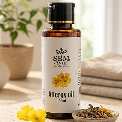 SBM ALERJOL (ALLERGY OIL) - For Allergy,Sneezing,Asthma