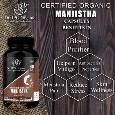 Manjistha Capsules - For Hair & Skin Care