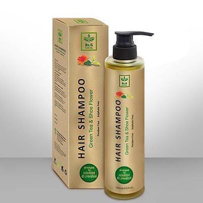SBM HAIR SHAMPOO - Green tea & Shoe flower